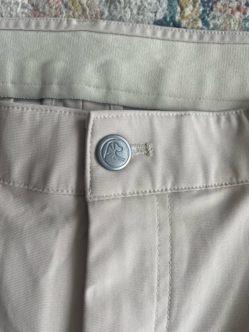 Rhoback Looper Delta Short - 32 “latte” khaki color - Picture 3 of 7